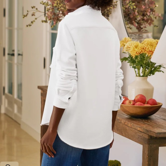Frank & Eileen Eileen Sweatshirt Button Up - Picture 2 of 10